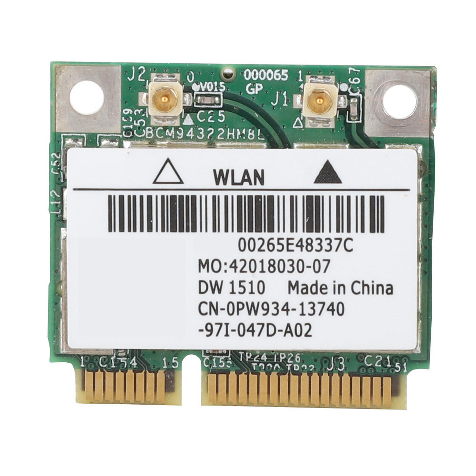 BCM94322HM8L DW1510 Dual Band 300Mbps Mini PCI-E Wireless Network Card для DELL E4200 E5500
BCM94322HM8L DW1510 Dual Band 300Mbps Mini PCI-E Wireless Network Card для DELL E4200 E5500