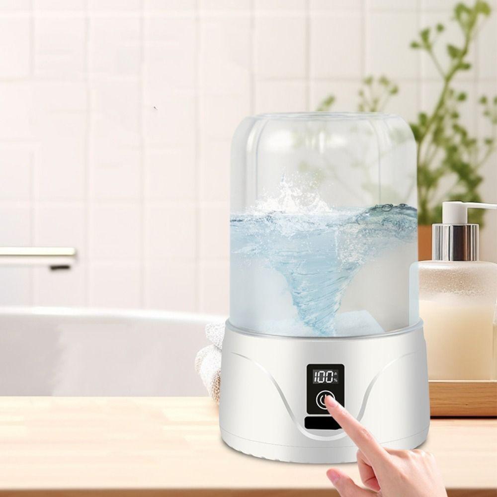 Rotating Washing Machine Mini Automatic Cycle Cleaning Tools Convenient Laundry Cup Underwear білий
Rotating Washing Machine Mini Automatic Cycle Cleaning Tools Convenient Laundry Cup Underwear білий