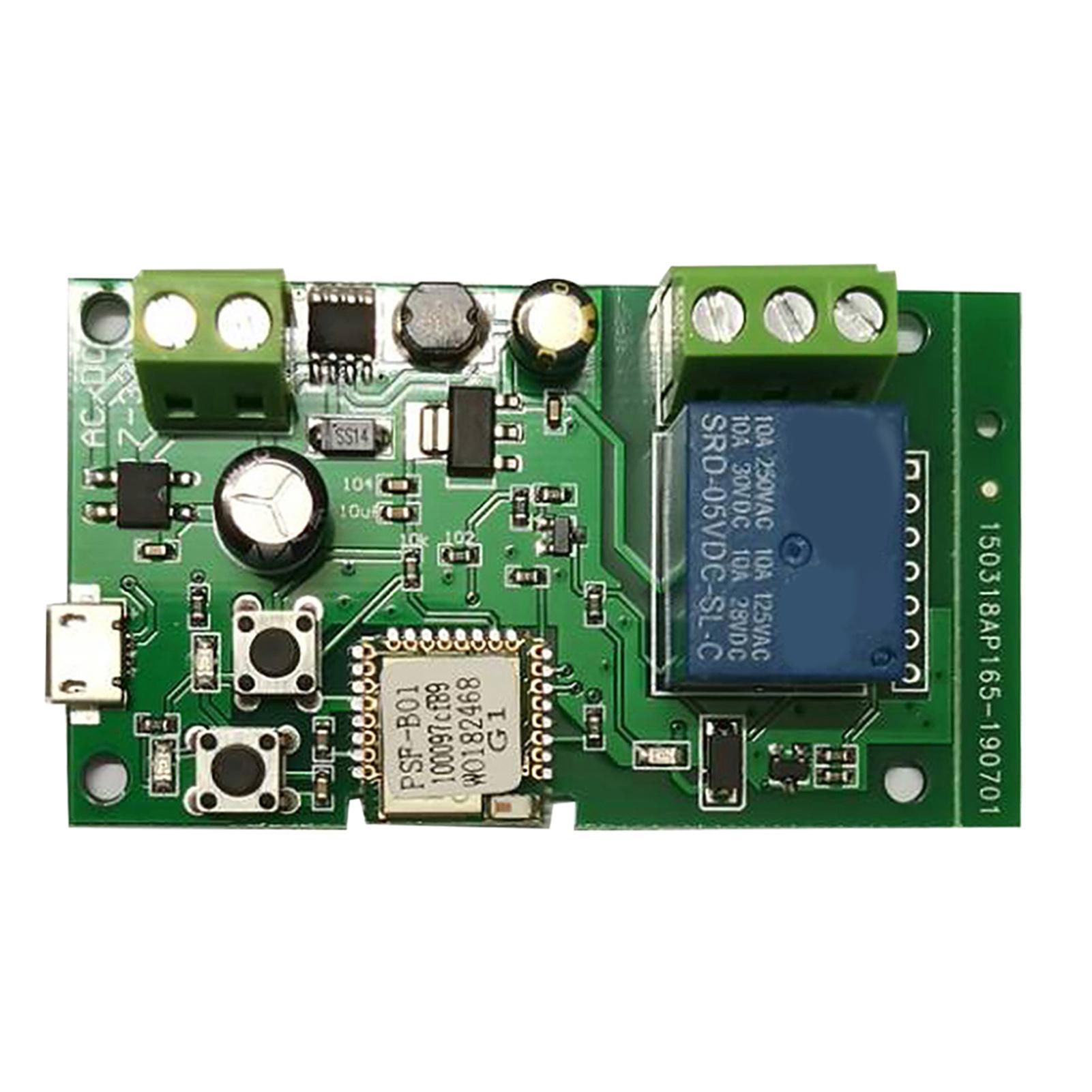 WiFi Wireless Relay Module Smart Home Automation Device for Access Control Home Voice Control
WiFi Wireless Relay Module Smart Home Automation Device for Access Control Home Voice Control