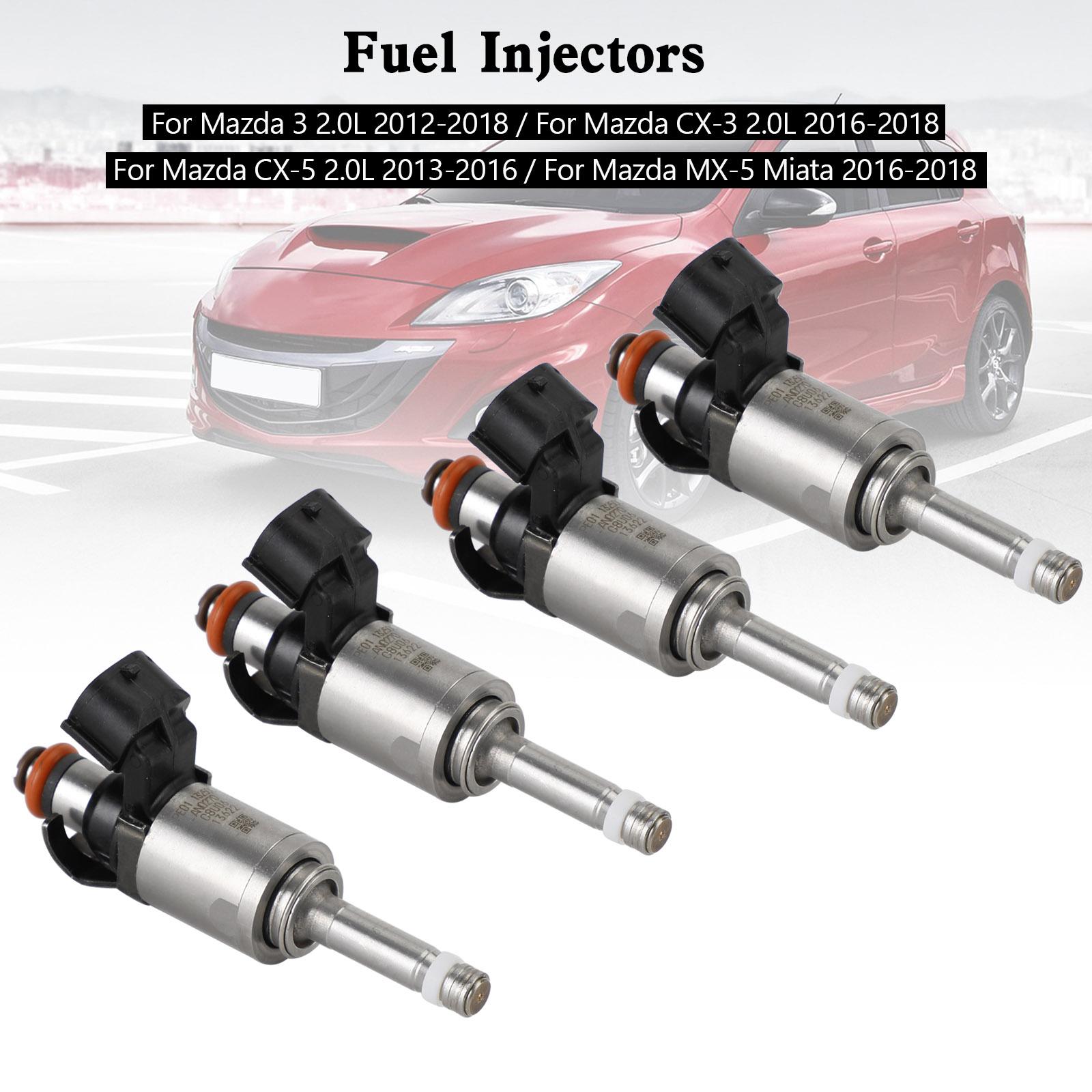 4PCS Fuel Injectors PE01-13-250C Fit for Mazda 3 CX-3 CX-5 2.0 2012-18 PE01-13250B
4PCS Fuel Injectors PE01-13-250C Fit for Mazda 3 CX-3 CX-5 2.0 2012-18 PE01-13250B
