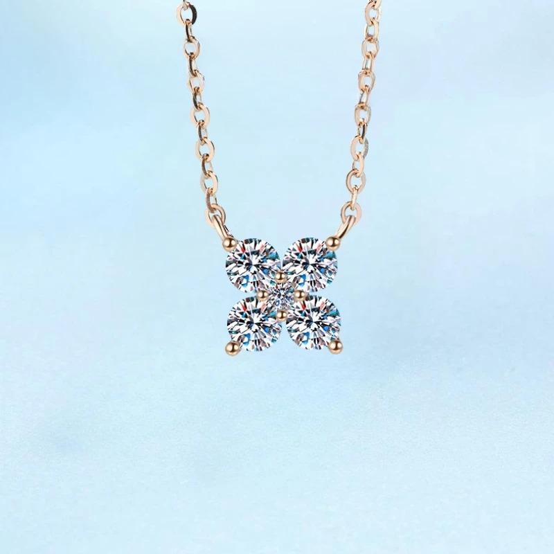 Girlfriend Valentine s Day 18K Rose Gold Necklaces Women Wedding Fine Jewelry Moissanite Diamond Daughter Birthday Gift
Girlfriend Valentine s Day 18K Rose Gold Necklaces Women Wedding Fine Jewelry Moissanite Diamond Daughter Birthday Gift