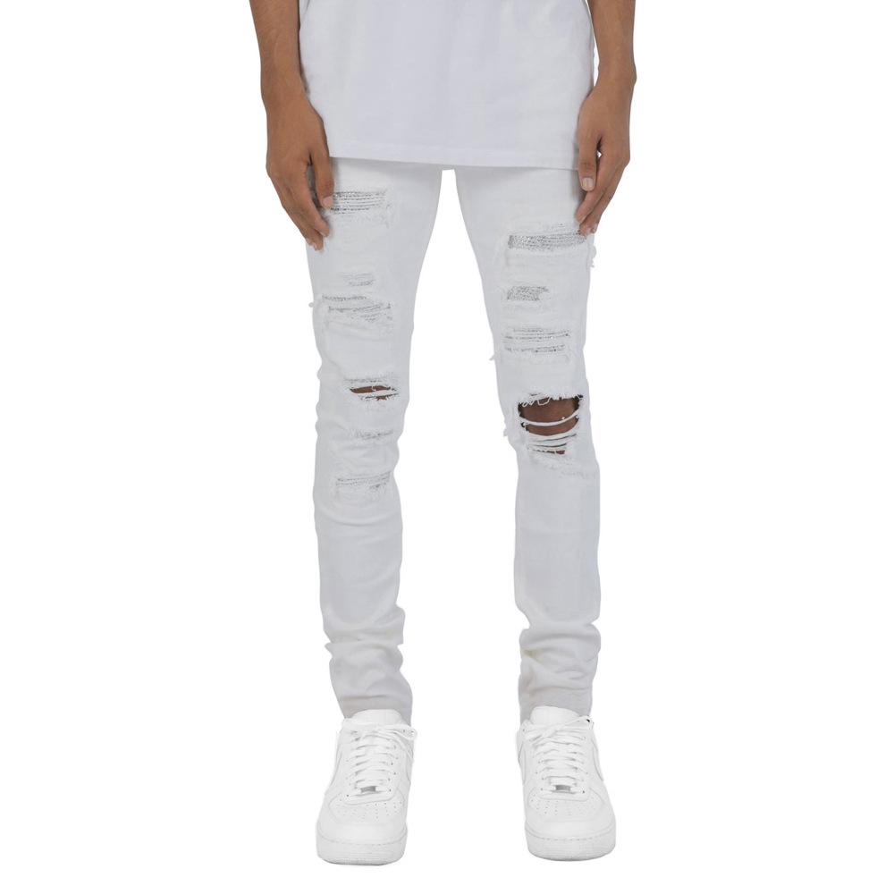 Style Hot Diamond Ripped Black Men s Jeans Personalized Slim Fit Elastic Men s Jeans 36 білий
Style Hot Diamond Ripped Black Men s Jeans Personalized Slim Fit Elastic Men s Jeans 36 білий
