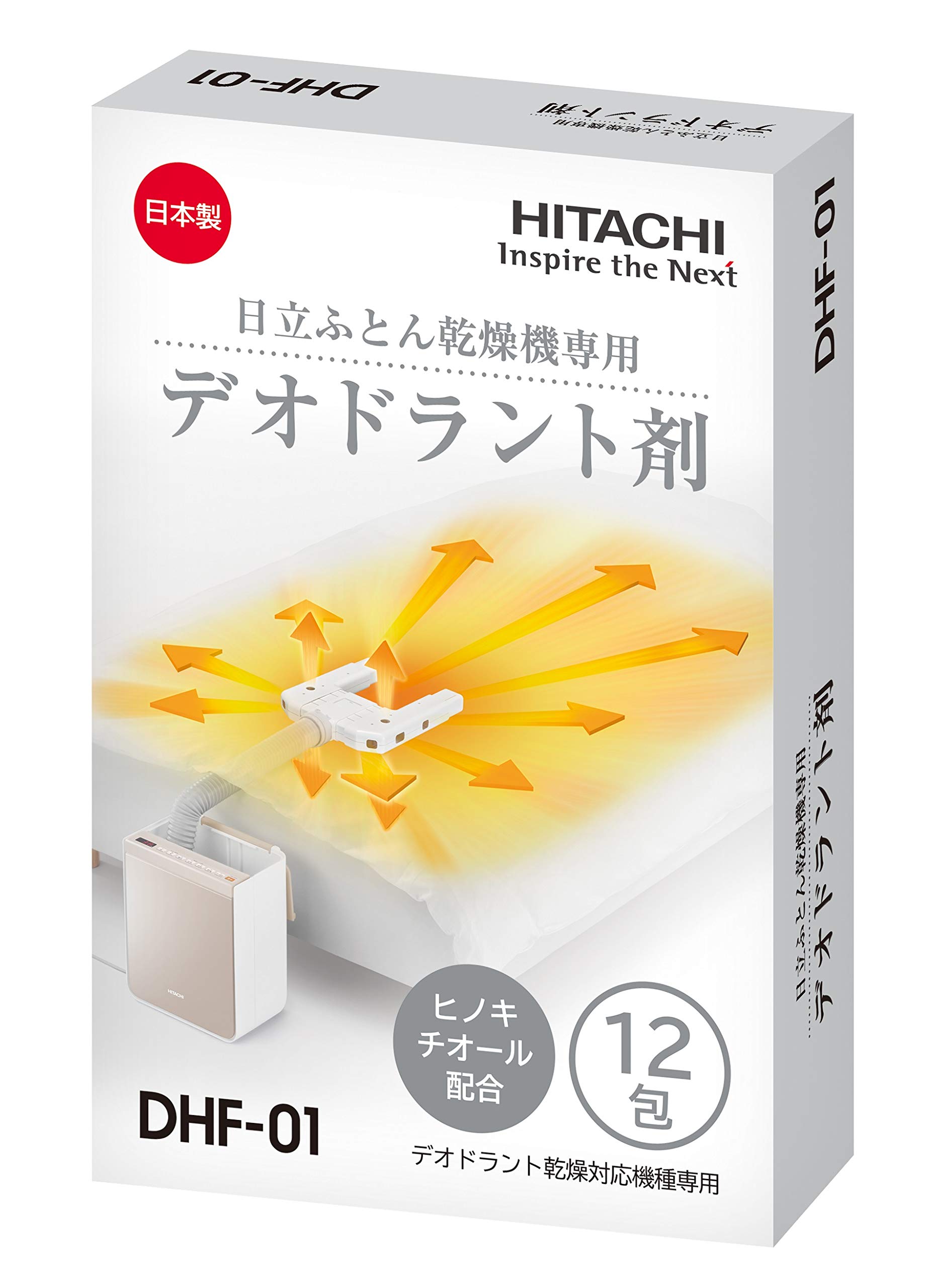 Аксессуары для сушилки HITACHI Futon Дезодорант Atto Dry для сушилки Futon 12 упаковок белого цвета DHF-01 белый
Аксессуары для сушилки HITACHI Futon Дезодорант Atto Dry для сушилки Futon 12 упаковок белого цвета DHF-01 белый