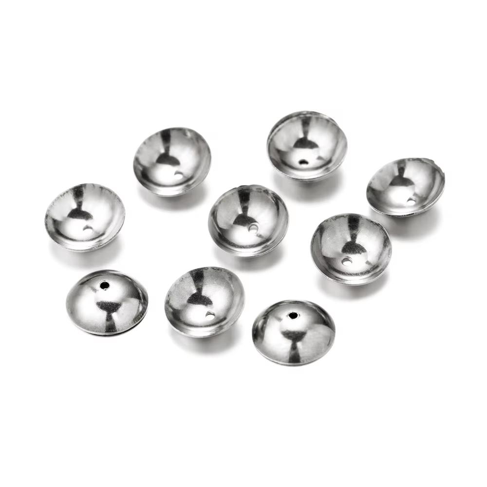 50pcs 3 4 5 6 8mm Stainless Steel Round Bead Caps Spacer Beads End Cap Connectors For DIY Necklace Jewelry Making Accessories 3mm x 50pcs
50pcs 3 4 5 6 8mm Stainless Steel Round Bead Caps Spacer Beads End Cap Connectors For DIY Necklace Jewelry Making Accessories 3mm x 50pcs