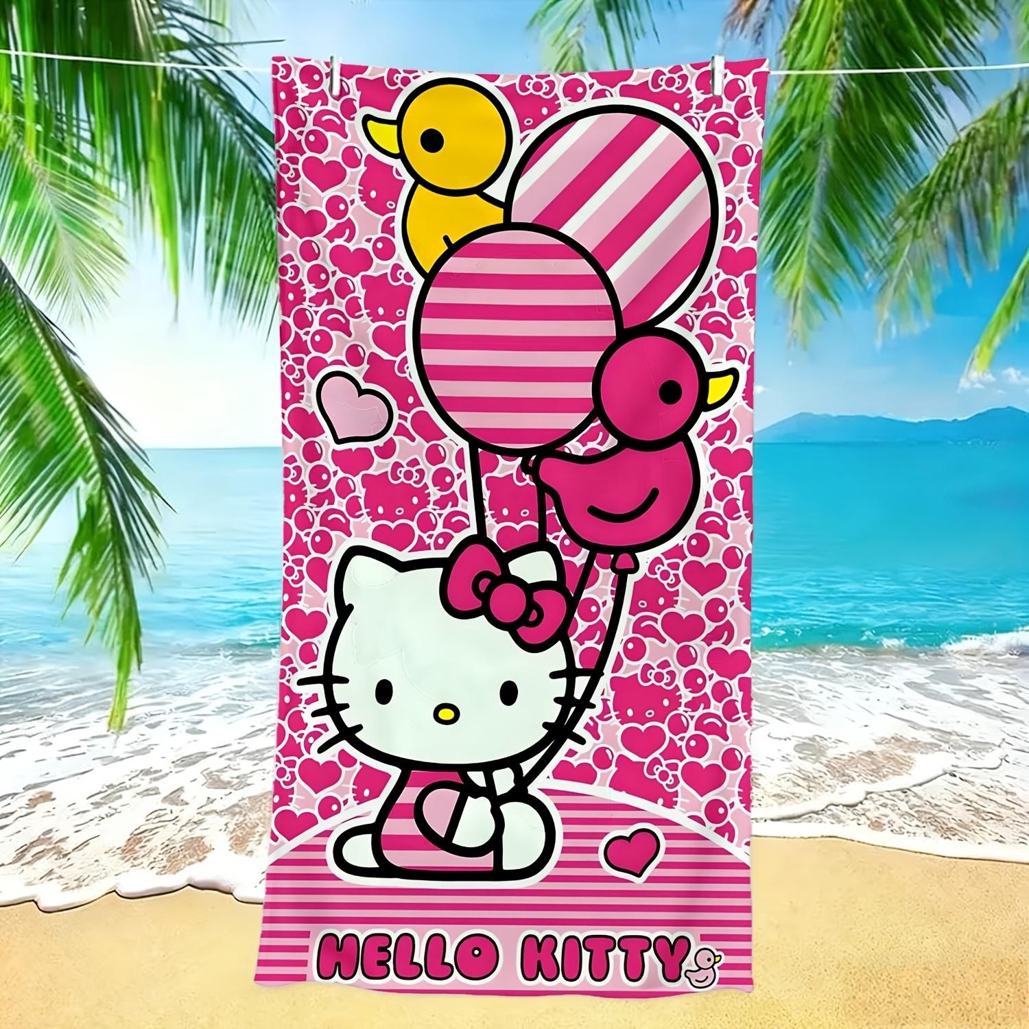 Sanrio 1pc Cartoon Print Beach Towel,Lightweight and Machine Washable, Exquisite and Cute,Beach Essential W30*H60(CM)
Sanrio 1pc Cartoon Print Beach Towel,Lightweight and Machine Washable, Exquisite and Cute,Beach Essential W30*H60(CM)