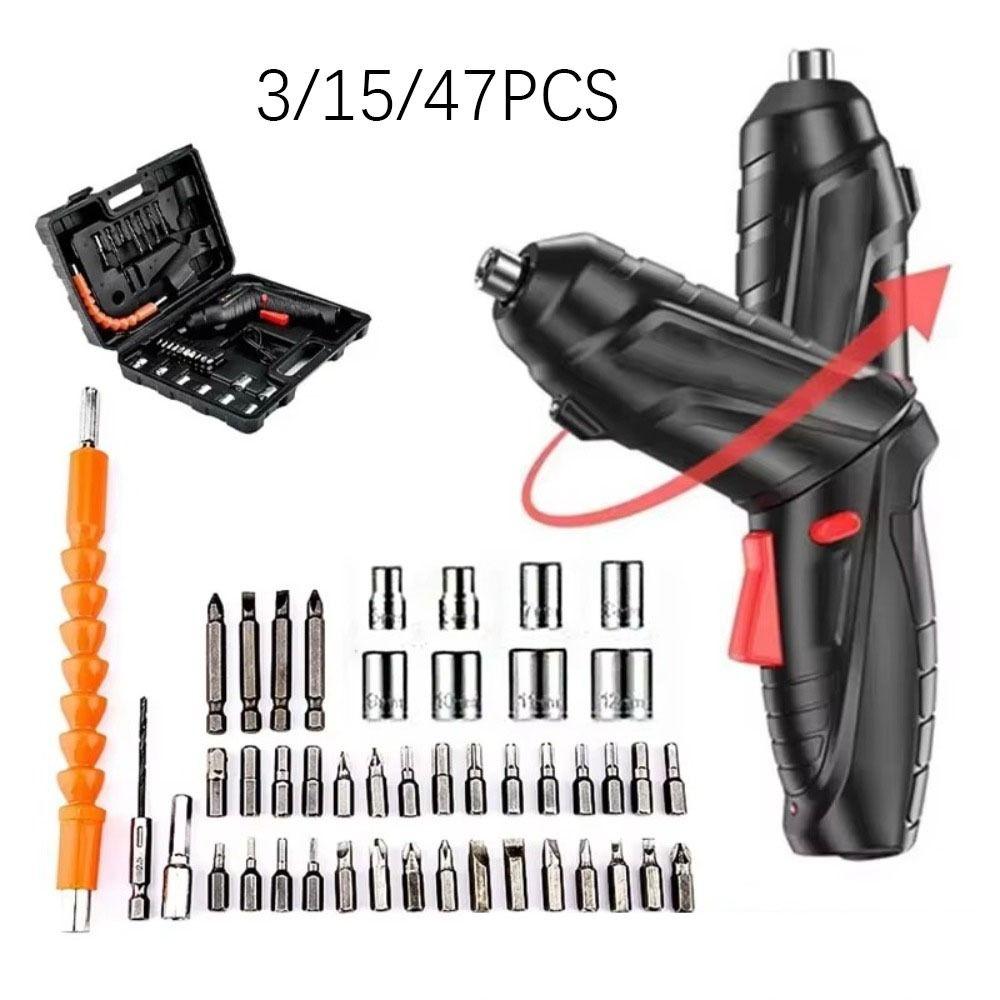 3/15/47PCS 1800mAh Lithium Battery 3.6v Electric Screwdriver Kit Electrical Repair 3pcs
3/15/47PCS 1800mAh Lithium Battery 3.6v Electric Screwdriver Kit Electrical Repair 3pcs