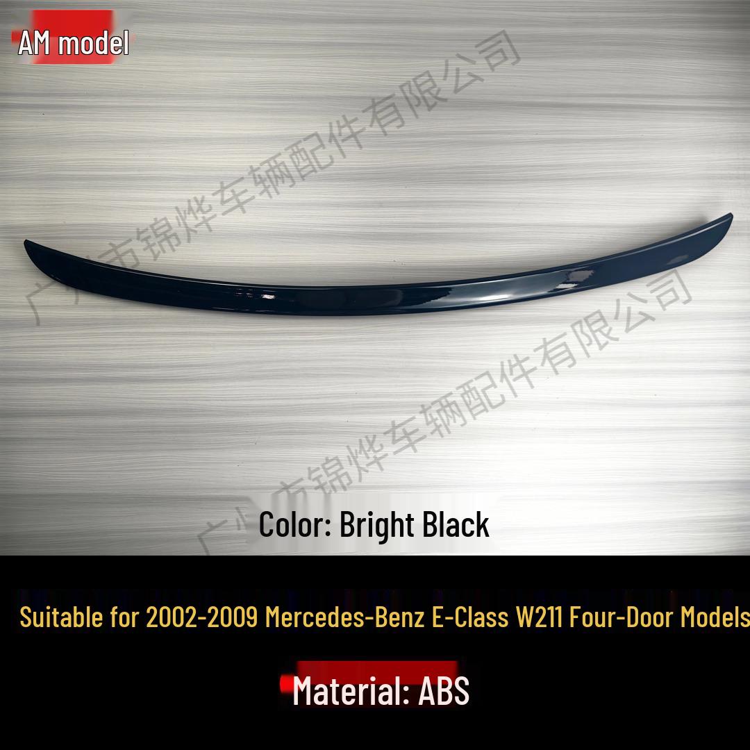Fits 2002-2009 Mercedes-Benz E-Class W211 Rear Spoiler, AMG Style E240 E230 E280.
Fits 2002-2009 Mercedes-Benz E-Class W211 Rear Spoiler, AMG Style E240 E230 E280.