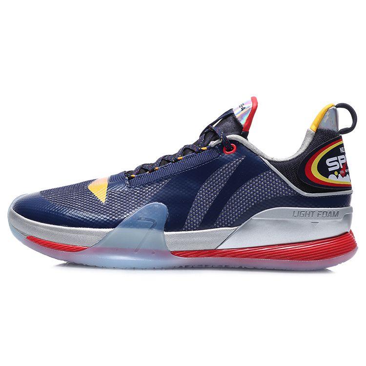Баскетбольные кроссовки Li Ning Flash 7 с амортизацией, противоскользящие, износостойкие, низкие, мужские, сине-серые, ABAQ065-4 
Баскетбольные кроссовки Li Ning Flash 7 с амортизацией, противоскользящие, износостойкие, низкие, мужские, сине-серые, ABAQ065-4