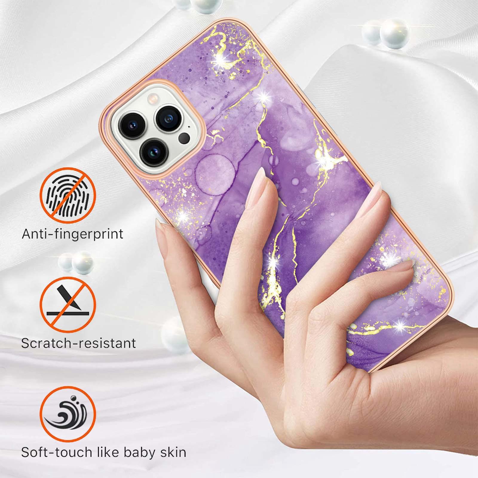 For iPhone 14 Pro Max 6.7 inch TPU Case with IMD Marble Pattern Electroplated Back Cover Rose Gold 005
For iPhone 14 Pro Max 6.7 inch TPU Case with IMD Marble Pattern Electroplated Back Cover Rose Gold 005
