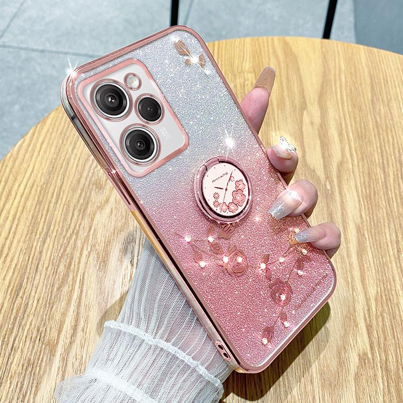 KADEM For Xiaomi Poco X5 Pro 5G/Note 12 Pro Speed 5G Shockproof Case Rhinestone Flower Kickstand TPU Phone Cover Purple
KADEM For Xiaomi Poco X5 Pro 5G/Note 12 Pro Speed 5G Shockproof Case Rhinestone Flower Kickstand TPU Phone Cover Purple
