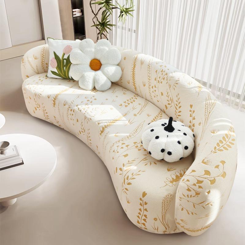 Shaped Sofa Protector Stretch Semi-Circular Curved Couch Cover Soft Leaves Sectional Jacquard Sofa Slipcover for Living Room S-90-140cm
Shaped Sofa Protector Stretch Semi-Circular Curved Couch Cover Soft Leaves Sectional Jacquard Sofa Slipcover for Living Room S-90-140cm