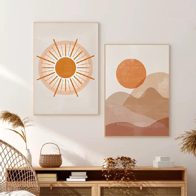 Середина века современное геометрическое искусство Sun Mountain Boho винтажный плакат холст картина печать настенная картина для гостиной домашний декор
Середина века современное геометрическое искусство Sun Mountain Boho винтажный плакат холст картина печать настенная картина для гостиной домашний декор