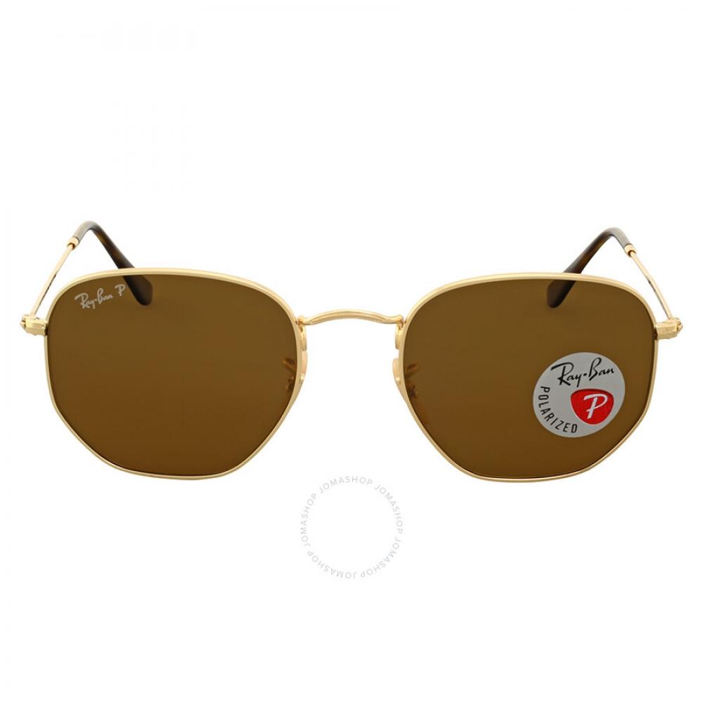 Ray Ban Hexagonal Flat Lenses Polarized Brown Unisex Sunglasses RB3548N 001 57 54
Ray Ban Hexagonal Flat Lenses Polarized Brown Unisex Sunglasses RB3548N 001 57 54
