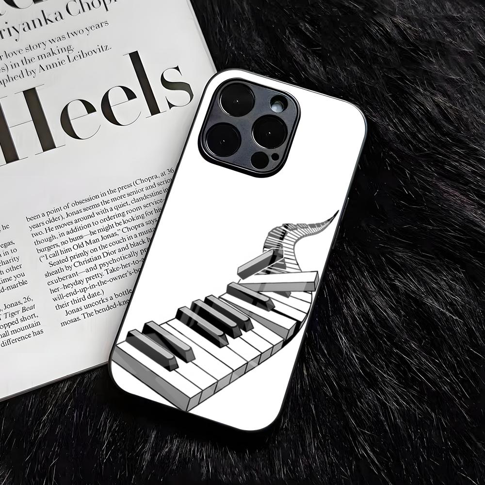 Piano Keys Is Simple Retro Phone Case For IPhone 17 Air 16 E Pro Max 15 14 13 Mini 12 Pro 11 Max Plus Black Glass Cover iPhone 12 Mini
Piano Keys Is Simple Retro Phone Case For IPhone 17 Air 16 E Pro Max 15 14 13 Mini 12 Pro 11 Max Plus Black Glass Cover iPhone 12 Mini