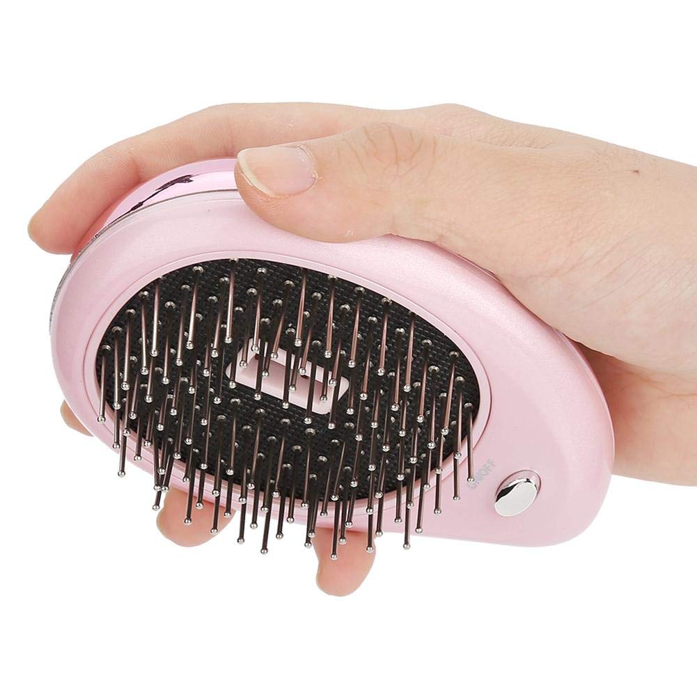 Anti-Static Ionic Hair Brush Electric Hair Brush Comb Massager Vibration Hair Scalp Massager Brush рожевий
Anti-Static Ionic Hair Brush Electric Hair Brush Comb Massager Vibration Hair Scalp Massager Brush рожевий