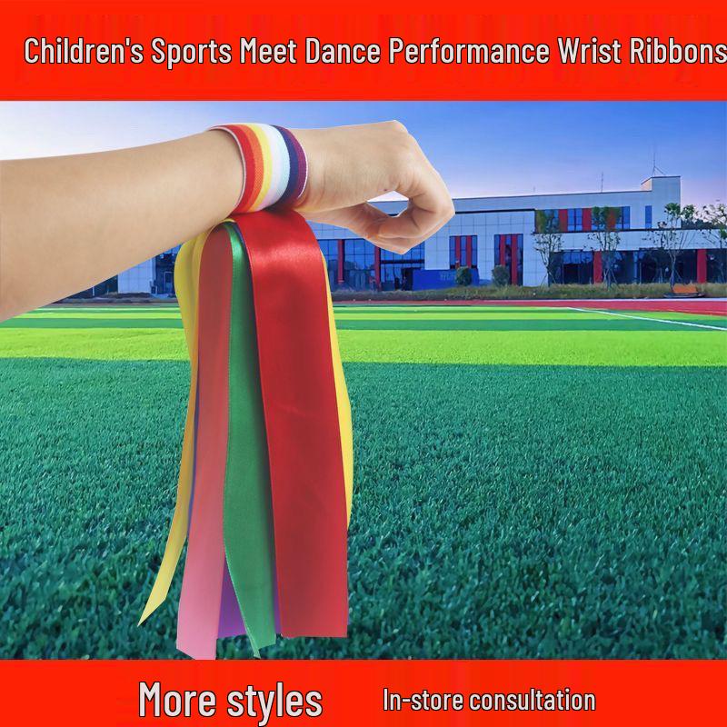 Children s Six-Color Rainbow Wrist Bells with Ribbons for Sports Events
Children s Six-Color Rainbow Wrist Bells with Ribbons for Sports Events