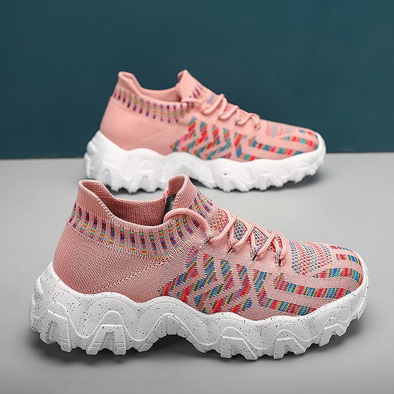 2025 spring and autumn socks and shoes women s new sports fly-woven shoes color matching platform dad casual men s shoes 36 чорний
2025 spring and autumn socks and shoes women s new sports fly-woven shoes color matching platform dad casual men s shoes 36 чорний
