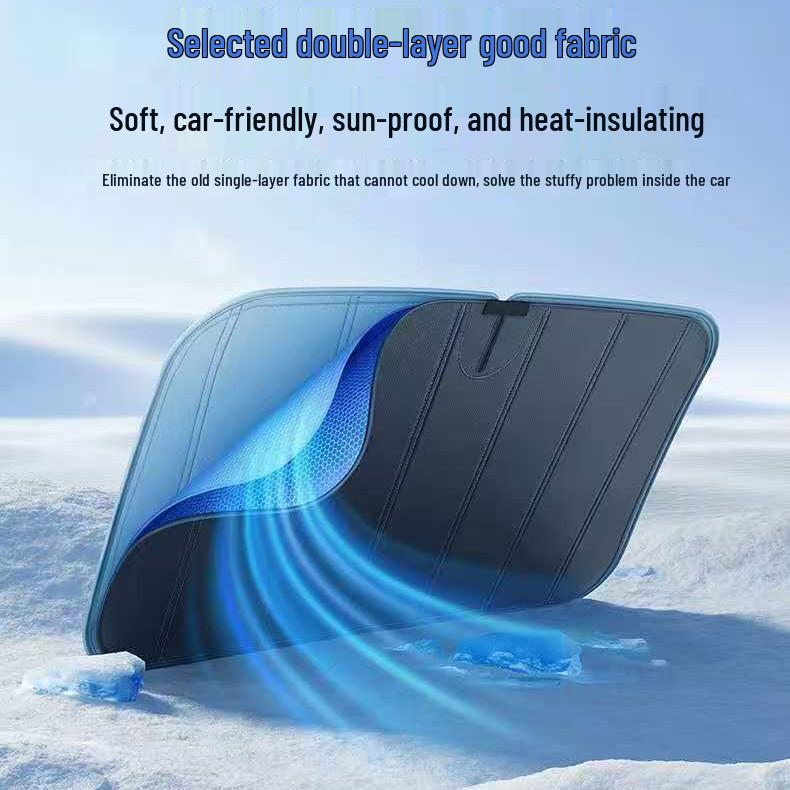 Foldable Car Windshield Sunshade: Full Coverage, Heat Insulation, Privacy Protection белый
Foldable Car Windshield Sunshade: Full Coverage, Heat Insulation, Privacy Protection белый