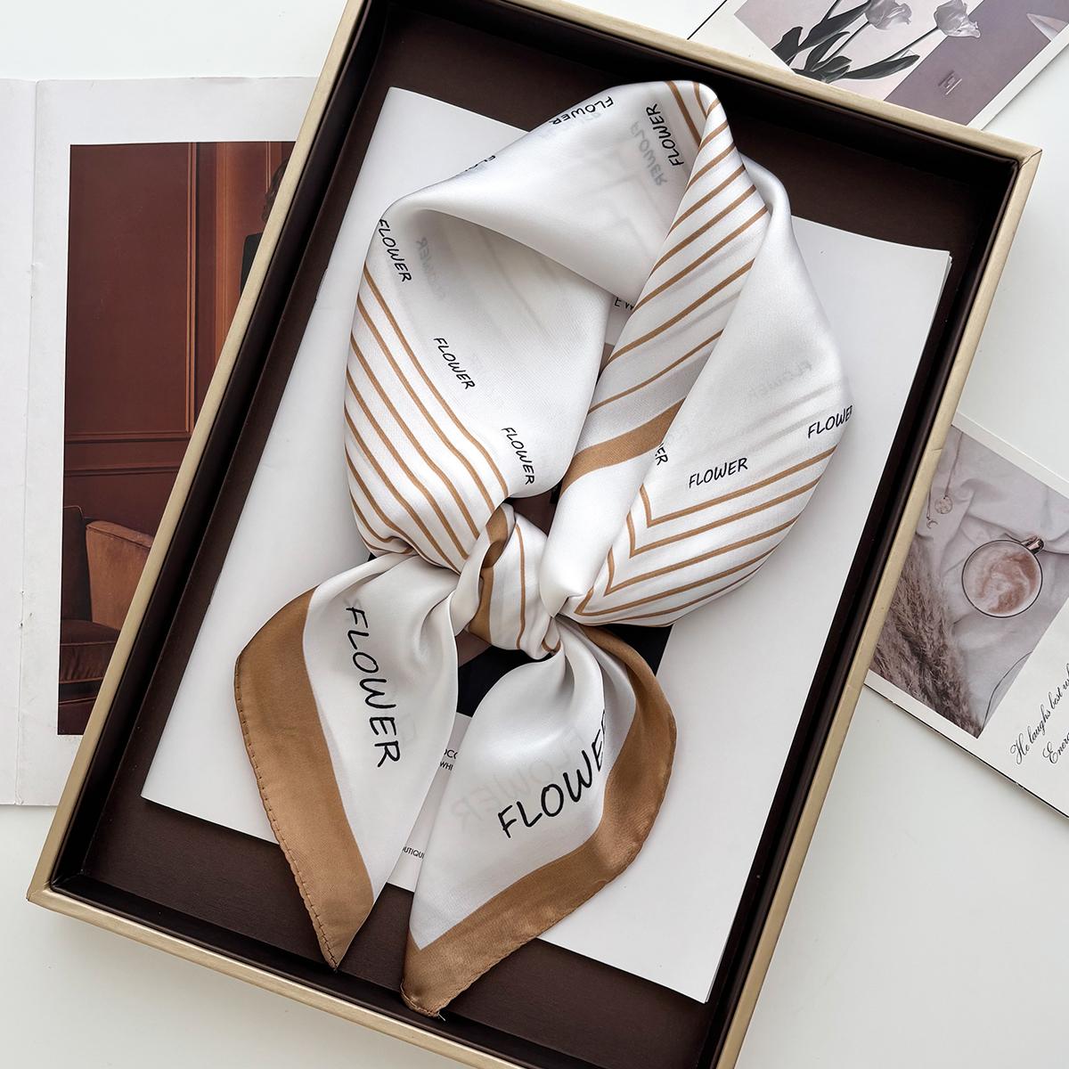 Luxury Print Scarf For Women Elegant Bag Ribbon Ladies Headband Floral Neck Scarves Neckerchief Bandanas For Beach Travel
Luxury Print Scarf For Women Elegant Bag Ribbon Ladies Headband Floral Neck Scarves Neckerchief Bandanas For Beach Travel