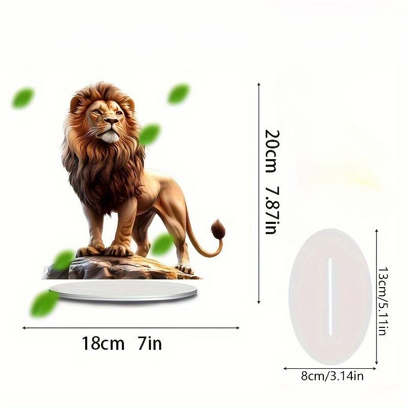 Golden Lion Male Lion, Sun Catcher, Acrylic Garland Sign- Light - Catching Window Decor, Novelty Home Decor, Party Living Room Bookshelf Entryway Home 18*20cm
Golden Lion Male Lion, Sun Catcher, Acrylic Garland Sign- Light - Catching Window Decor, Novelty Home Decor, Party Living Room Bookshelf Entryway Home 18*20cm