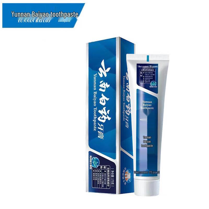 Yunnan Baiyao Gum Care Toothpaste, Highland Spearmint
Yunnan Baiyao Gum Care Toothpaste, Highland Spearmint