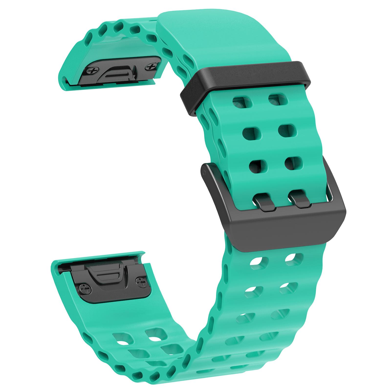 22mm Silicone Strap for Garmin Fenix 8 47mm/Fenix E 47mm/Quatix 7 Pro Multiple Holes Watchband I
22mm Silicone Strap for Garmin Fenix 8 47mm/Fenix E 47mm/Quatix 7 Pro Multiple Holes Watchband I