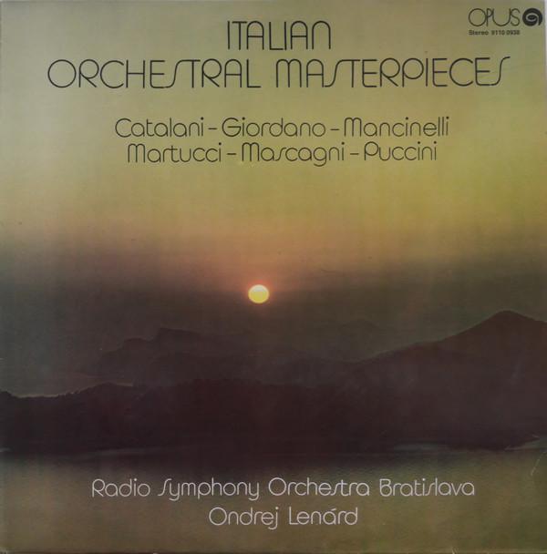LP Record RADIO SYMPHONY ORCHESTRA BRATISLAVA Italian Orchestral Masterpieces 91100938 OPUS 1980 Czechoslov Classical Used
LP Record RADIO SYMPHONY ORCHESTRA BRATISLAVA Italian Orchestral Masterpieces 91100938 OPUS 1980 Czechoslov Classical Used