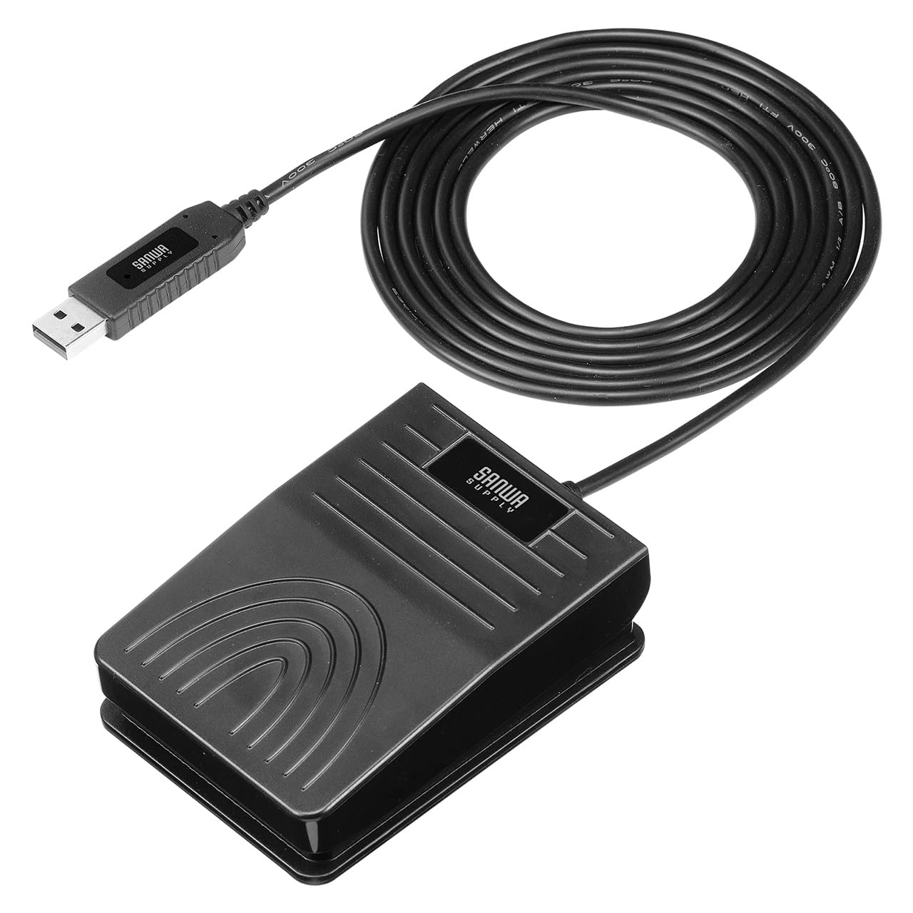 Sanwa Direct Foot Pedal Switch USB Wired Connection 1 Key Front Push Program PC Assignment Gaming Keyboard Foot Switch Foot Shortcut 400-MA213BK
Sanwa Direct Foot Pedal Switch USB Wired Connection 1 Key Front Push Program PC Assignment Gaming Keyboard Foot Switch Foot Shortcut 400-MA213BK