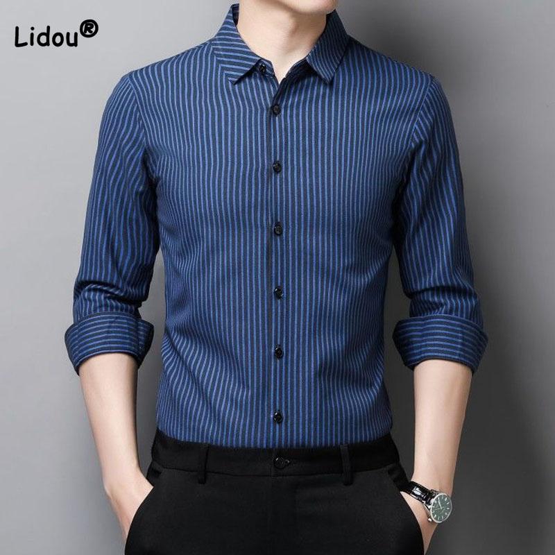 Business Office Fashion Men s Striped Printed Button Shirt Classic Casual Slim Loog Sleeve Polo-Neck Summer Male Clothes M красный
Business Office Fashion Men s Striped Printed Button Shirt Classic Casual Slim Loog Sleeve Polo-Neck Summer Male Clothes M красный