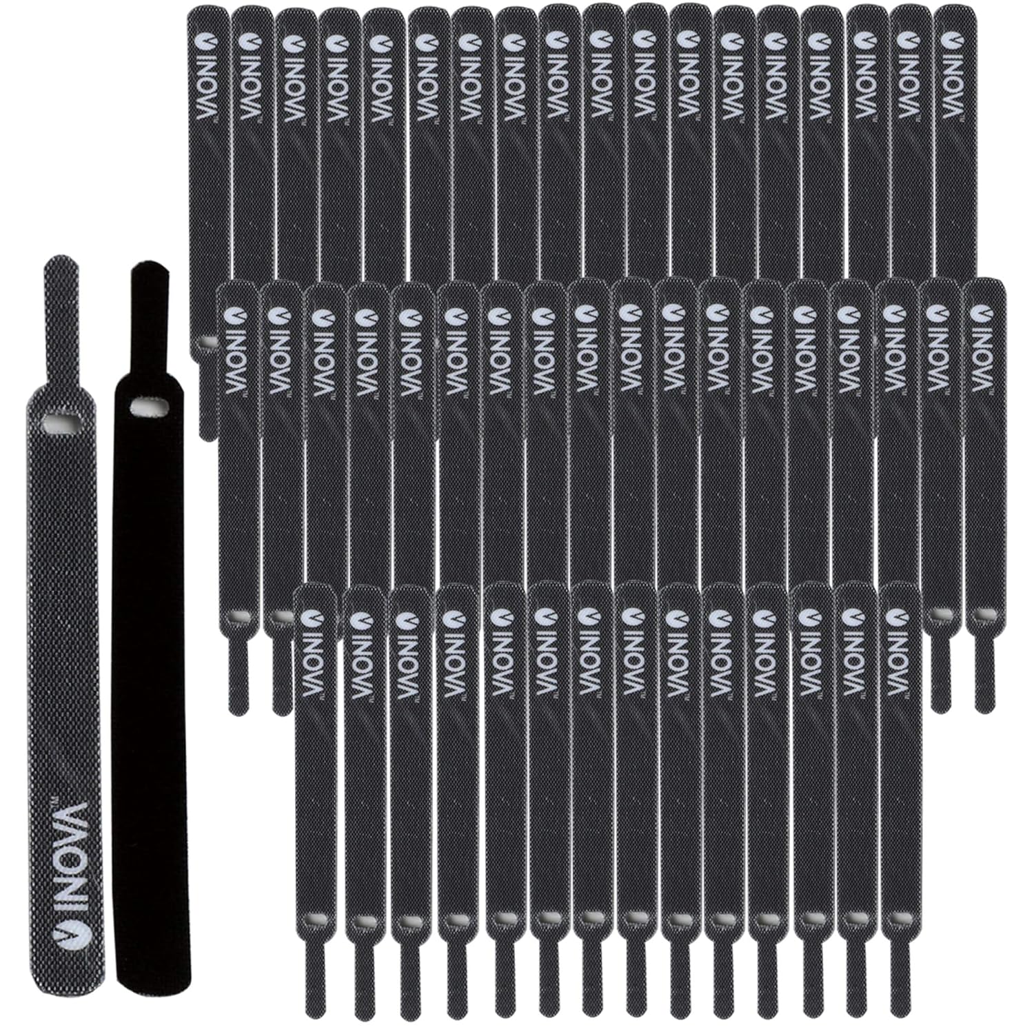 INOVA Cable Band Magic Tape Tie 14.51.2cm Wiring Code Organizer 3R SYSTEMS Set 50 Black (Black)
INOVA Cable Band Magic Tape Tie 14.51.2cm Wiring Code Organizer 3R SYSTEMS Set 50 Black (Black)