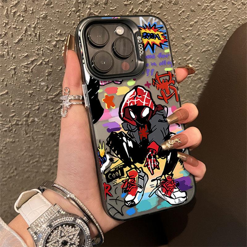Крутой чехол для телефона Marvel Spider Man для iPhone 15 14 13 12 11 Pro Max XR XS X 7 8 Plus, силиконовый простой многоступенчатый чехол For iPhone12 Mini
Крутой чехол для телефона Marvel Spider Man для iPhone 15 14 13 12 11 Pro Max XR XS X 7 8 Plus, силиконовый простой многоступенчатый чехол For iPhone12 Mini