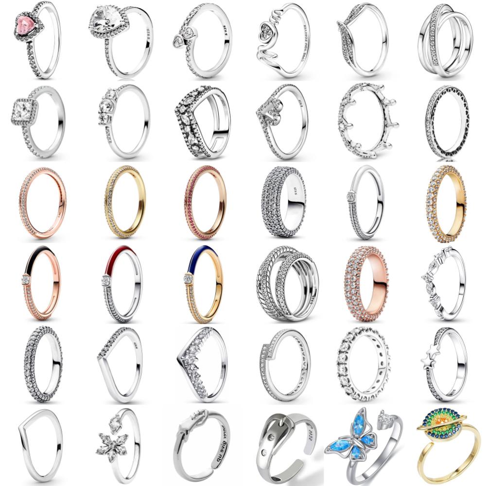 925 Sterling Silver Plated Ring Elevated Red Heart With Colorful Crystal Rings For Women Valentine s Birthday Gift DIY Jewelry 9
925 Sterling Silver Plated Ring Elevated Red Heart With Colorful Crystal Rings For Women Valentine s Birthday Gift DIY Jewelry 9