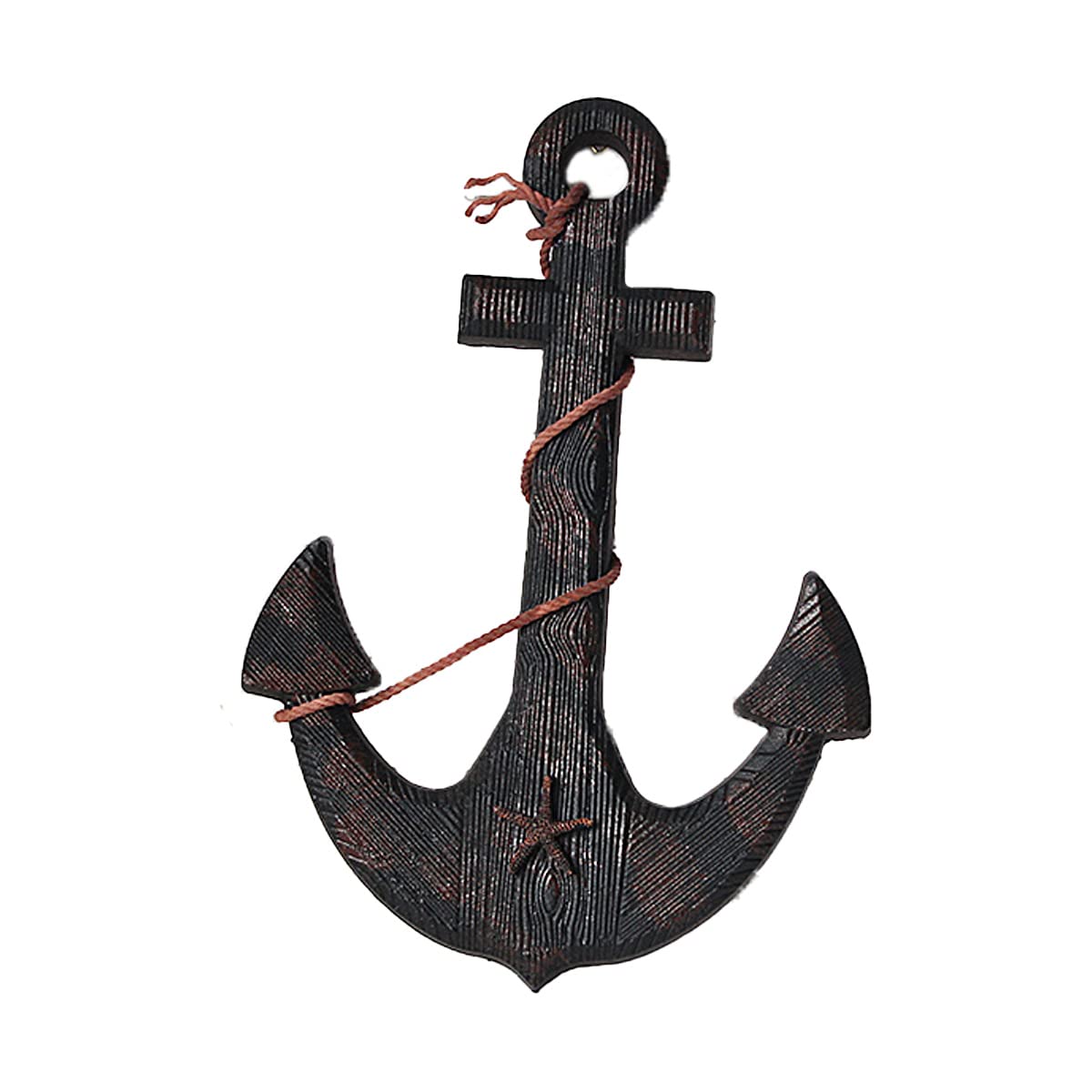 Деревянный штурвал якорь антикварный пиратский интерьер лодка рыболовная гавайская (М, Якорь) коричневый 
Деревянный штурвал якорь антикварный пиратский интерьер лодка рыболовная гавайская (М, Якорь) коричневый