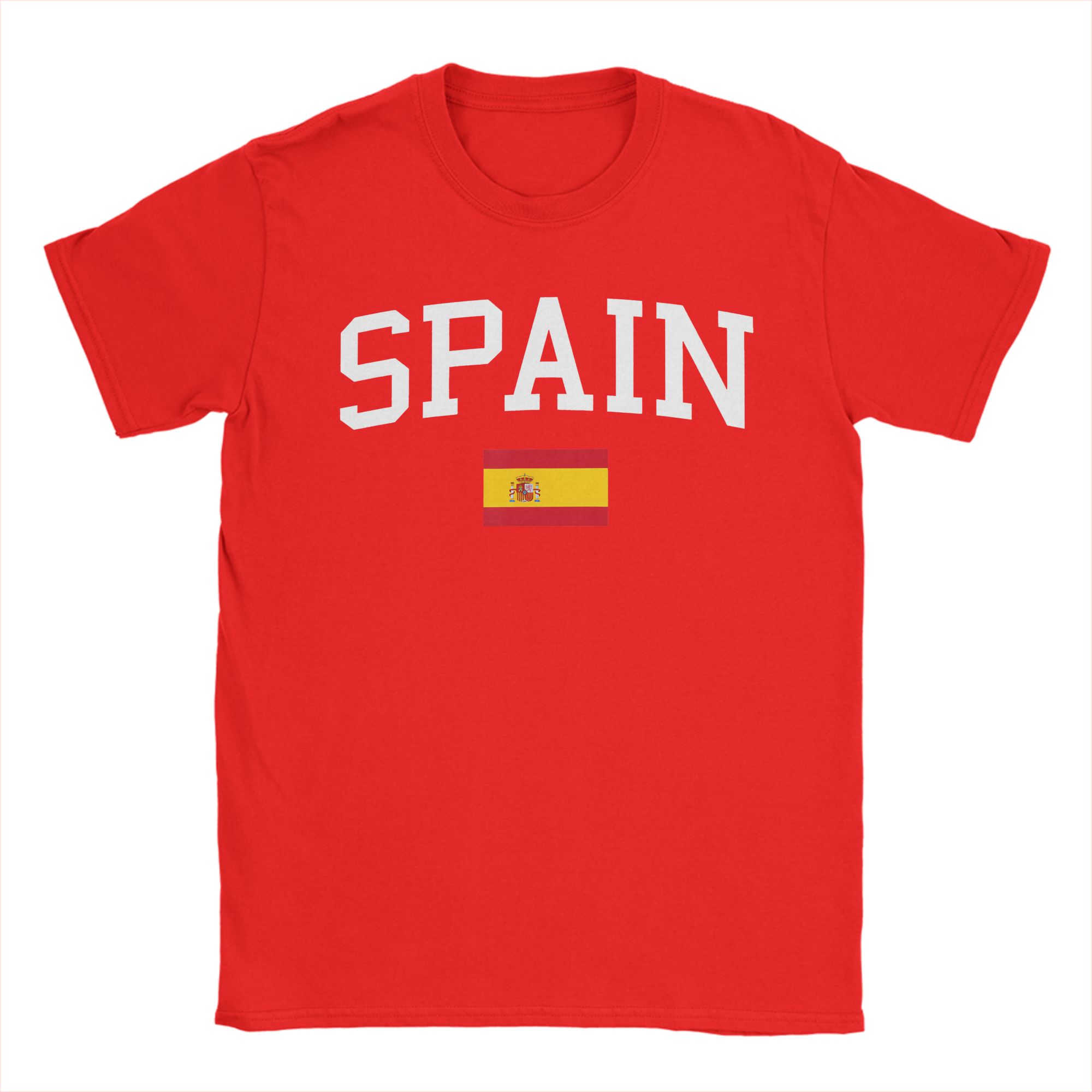 SPAIN Flag Vintage Distressed Cotton T Shirt For Men Summer Streetwear T Shirts Crewneck Fashion Tees Big Size Casual Clothes S
SPAIN Flag Vintage Distressed Cotton T Shirt For Men Summer Streetwear T Shirts Crewneck Fashion Tees Big Size Casual Clothes S