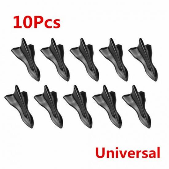 New 10x Black Vortex Generator 3D Shark Fin Jet Rear Roof Wing Spoiler Diffuser
New 10x Black Vortex Generator 3D Shark Fin Jet Rear Roof Wing Spoiler Diffuser