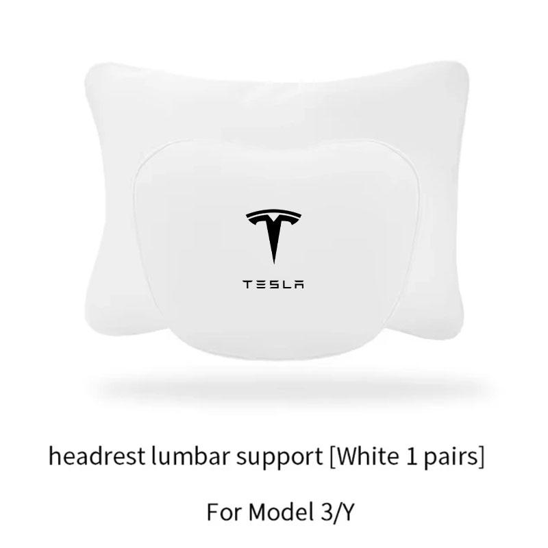 For Tesla Model 3 Y Car Neck Pillow Protective Lumbar Back Support Flocking/Leather High-Quality Headrest Lumbar Car Accessories
For Tesla Model 3 Y Car Neck Pillow Protective Lumbar Back Support Flocking/Leather High-Quality Headrest Lumbar Car Accessories