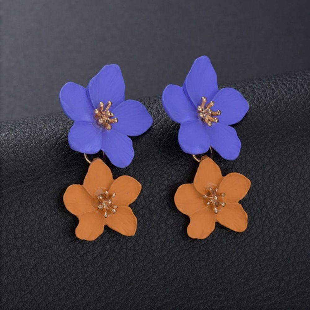 Women Wedding Parties Boho Mixed Color Double Flower Fashion Jewelry Flower Earrings Drop Earrings рожевий/рожевий червоний колір
Women Wedding Parties Boho Mixed Color Double Flower Fashion Jewelry Flower Earrings Drop Earrings рожевий/рожевий червоний колір