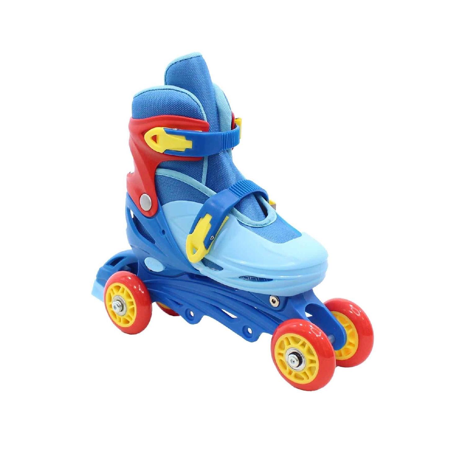 Синие регулируемые 2-2 тренировочных конька с подсветкой и сумкой для переноски
Синие регулируемые 2-2 тренировочных конька с подсветкой и сумкой для переноски