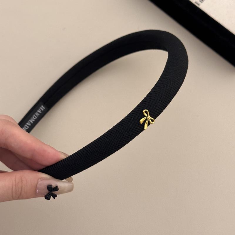 Korean Gold Label Small Butterfly Retro Headband - Premium 2025 Autumn/Winter Collection чёрный
Korean Gold Label Small Butterfly Retro Headband - Premium 2025 Autumn/Winter Collection чёрный