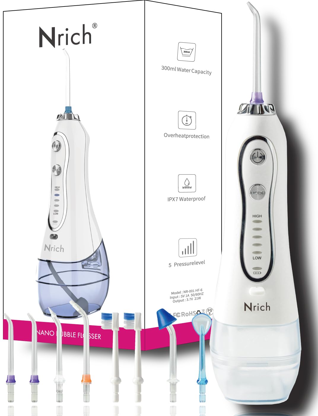 Ирригатор для полости рта струйный оральный межзубный IPX7 нанопузырьковая вода удаляет нанопузырьки ирригатор, мойка, нанопузырьки, флоссер, уход, уход, беспроводной, белый, водонепроницаемый, белый
Ирригатор для полости рта струйный оральный межзубный IPX7 нанопузырьковая вода удаляет нанопузырьки ирригатор, мойка, нанопузырьки, флоссер, уход, уход, беспроводной, белый, водонепроницаемый, белый