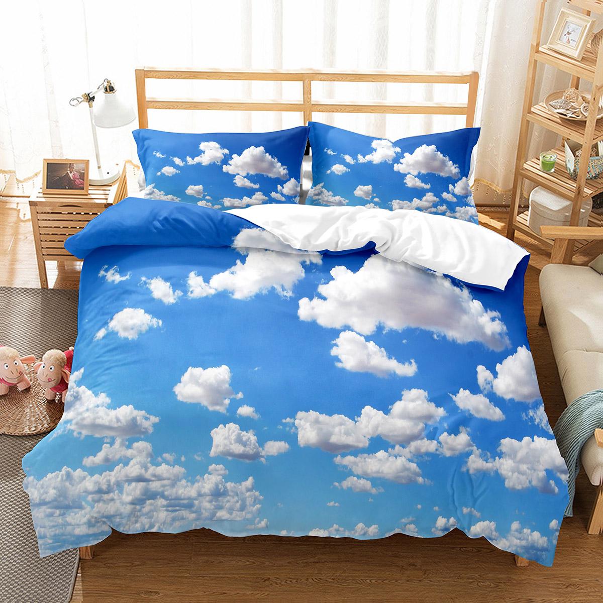 White Cloud Duvet Cover Set Comfort Cover Twin Full King Size для дітей, підлітків, дорослих, декор спальні Комплект постільної білизни з наволочкою AU King(245x210cm)
White Cloud Duvet Cover Set Comfort Cover Twin Full King Size для дітей, підлітків, дорослих, декор спальні Комплект постільної білизни з наволочкою AU King(245x210cm)