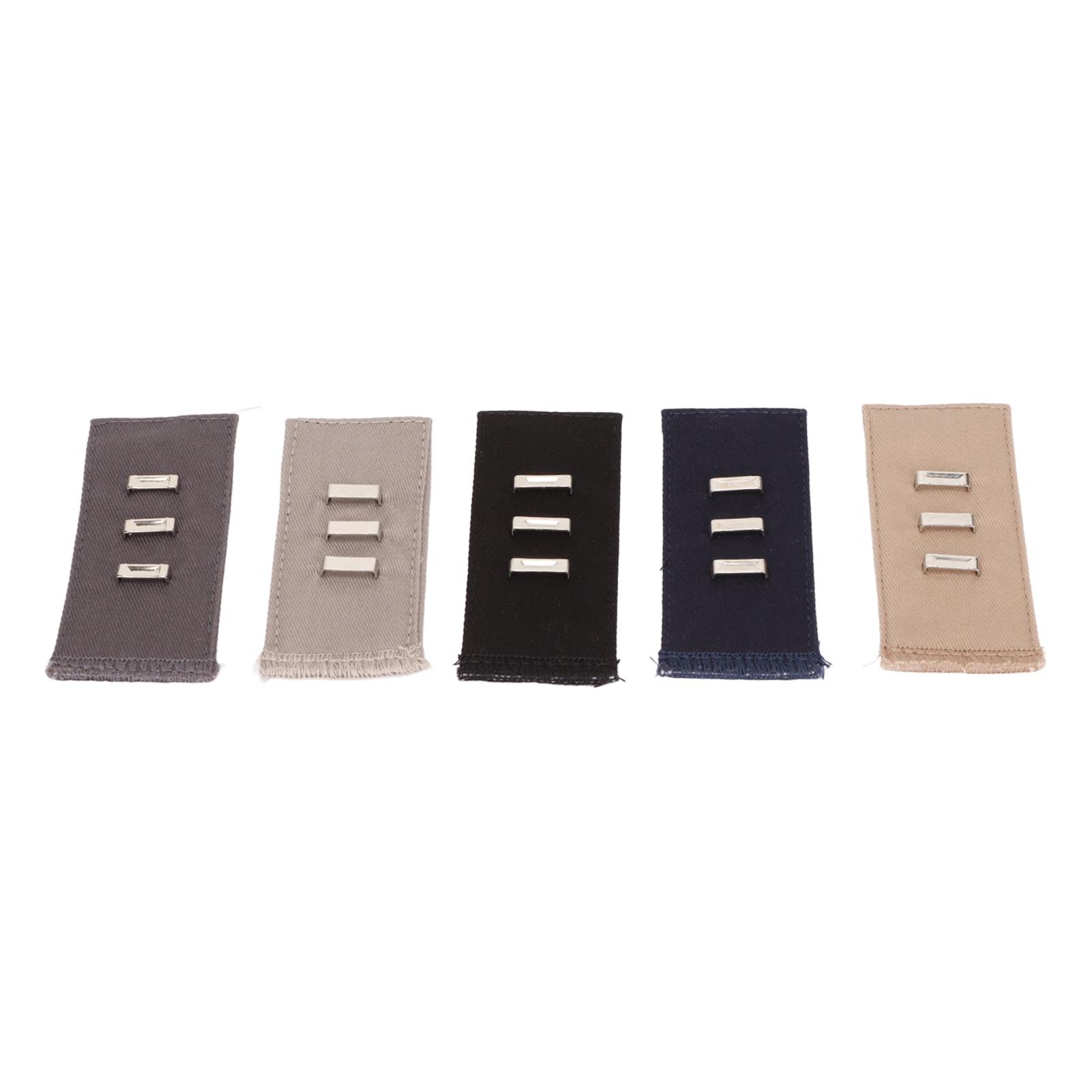 5pcs Pants Waist Extender Men Women Portable Soft Adjustable Hook Waistband Extender for Trousers Skirts
5pcs Pants Waist Extender Men Women Portable Soft Adjustable Hook Waistband Extender for Trousers Skirts
