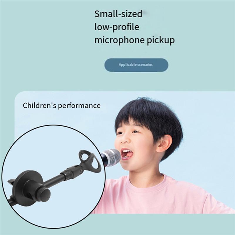 ABUO-For Microphone Stand Bracket Suspension Arm Adjustable Clip Holder For Microphone Clamp Accessories Professional Audio чорний
ABUO-For Microphone Stand Bracket Suspension Arm Adjustable Clip Holder For Microphone Clamp Accessories Professional Audio чорний