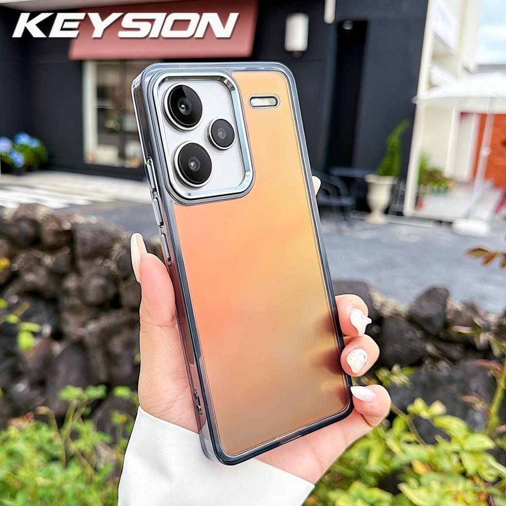 KEYSION Fashion Laser Gradient Colorful Phone Case for Redmi Note 13 Pro+ 5G TPU+PC Shockproof Back Cover for Redmi Note 13 Pro+ for Redmi Note 13 Pro+ 5G чёрный
KEYSION Fashion Laser Gradient Colorful Phone Case for Redmi Note 13 Pro+ 5G TPU+PC Shockproof Back Cover for Redmi Note 13 Pro+ for Redmi Note 13 Pro+ 5G чёрный