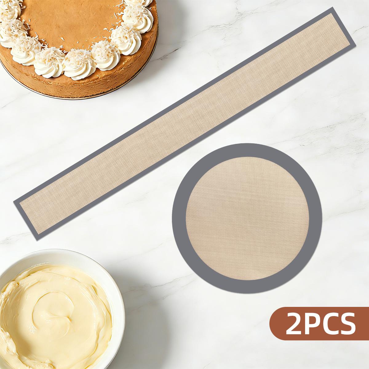 2pcs Silicone Baking Pads To Prevent Cake From Sticking To The Bottom and Sides, Specifically Designed for Bread and Cake Silicone Baking Pads Cake baking mat
2pcs Silicone Baking Pads To Prevent Cake From Sticking To The Bottom and Sides, Specifically Designed for Bread and Cake Silicone Baking Pads Cake baking mat