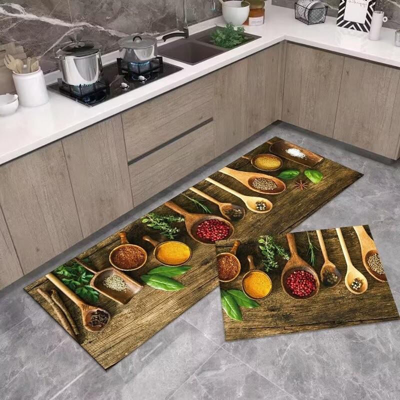 2-Piece Kitchen Floor Mat Set - Non-Slip, Dirt-Resistant, Water-Absorbent Rugs 40x60cm (Crystal Velvet Silicone Base)
2-Piece Kitchen Floor Mat Set - Non-Slip, Dirt-Resistant, Water-Absorbent Rugs 40x60cm (Crystal Velvet Silicone Base)