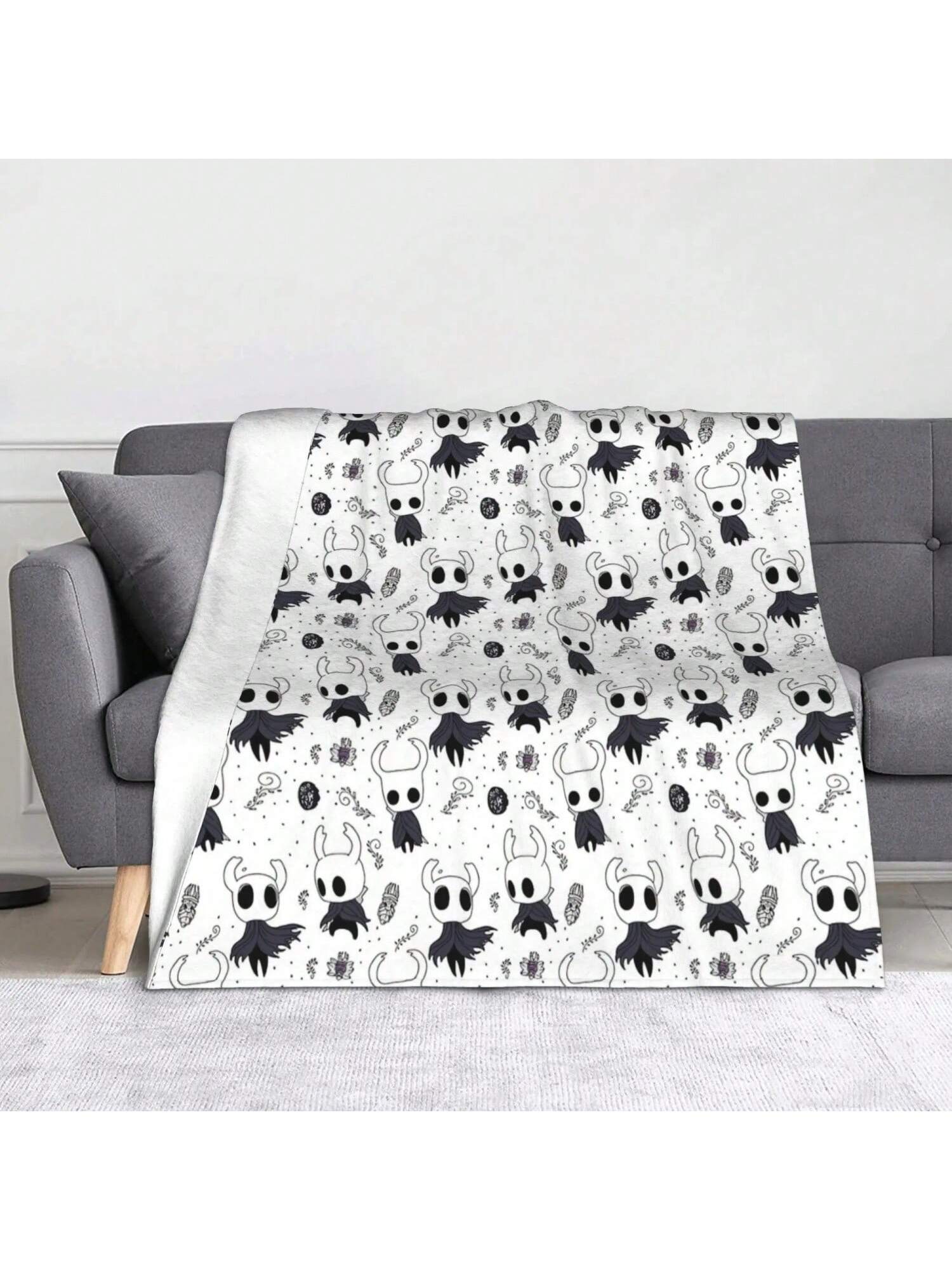 Hollow Knight Pattern Plush Blanket Game Awesome Throw Blankets For Sofa Bedding Lounge 150_125cm Quilt 75X95CM сірий колір
Hollow Knight Pattern Plush Blanket Game Awesome Throw Blankets For Sofa Bedding Lounge 150_125cm Quilt 75X95CM сірий колір
