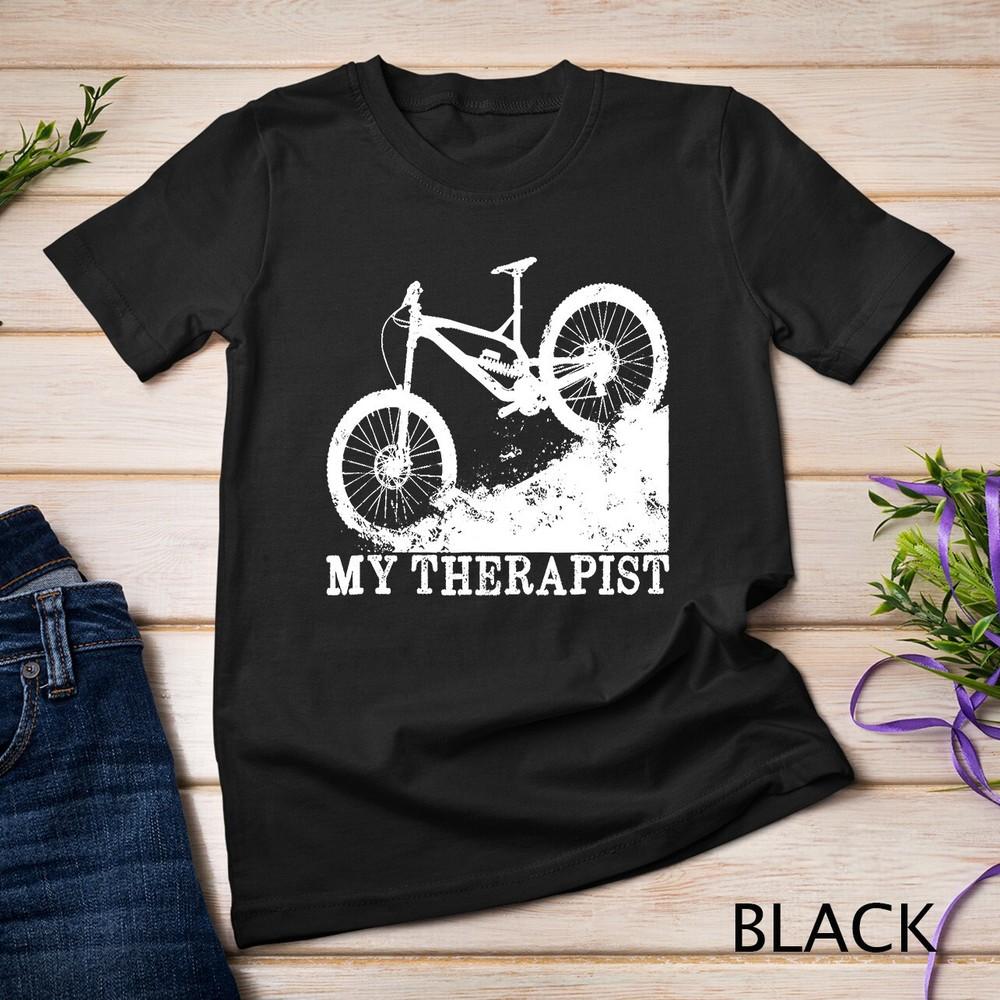 Enduro Mountain Biking - Bike Racing Enduro My Therapist T-Shirt Unisex T-shirt 3XL
Enduro Mountain Biking - Bike Racing Enduro My Therapist T-Shirt Unisex T-shirt 3XL