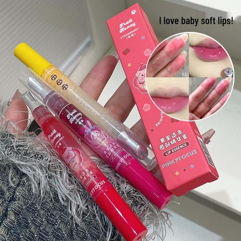PinkyFocus Lip Oil: Moisturizing, Anti-Chap, Plumping Essence with Fruit Honey for Luminous Lips. земляничный
PinkyFocus Lip Oil: Moisturizing, Anti-Chap, Plumping Essence with Fruit Honey for Luminous Lips. земляничный
