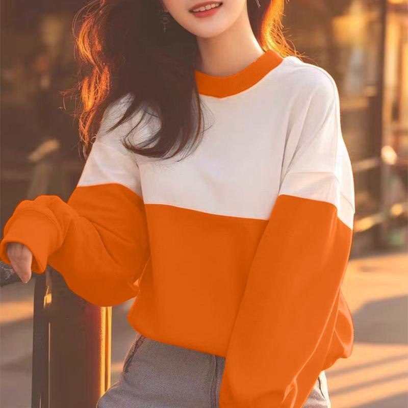 ZANZEA Женские осенние толстовки с круглым вырезом и длинным рукавом в цветном стиле 5XL оранжевый
ZANZEA Женские осенние толстовки с круглым вырезом и длинным рукавом в цветном стиле 5XL оранжевый